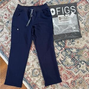 Figs Navy Blue Scrub Pants
